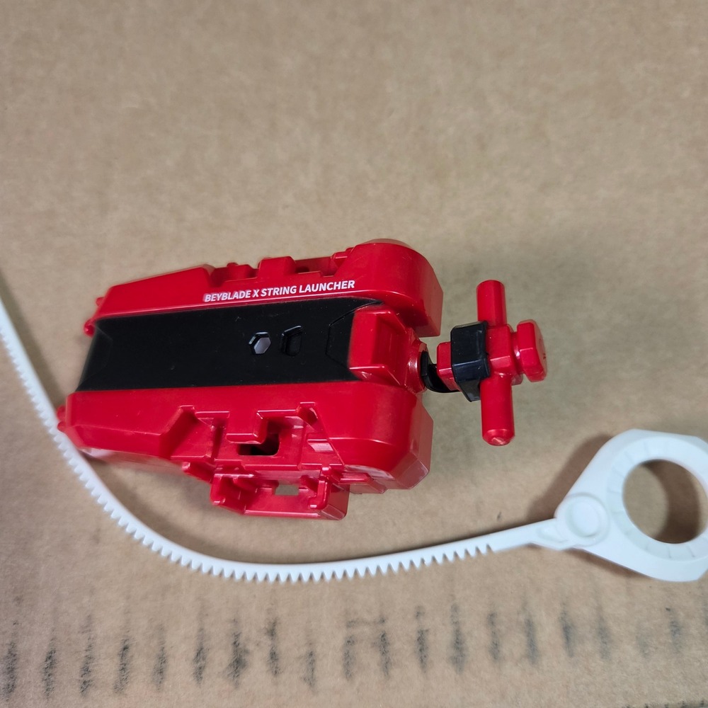 Beyblade X String Launcher Red Black Beyblade Accessory F9324 V-2976B